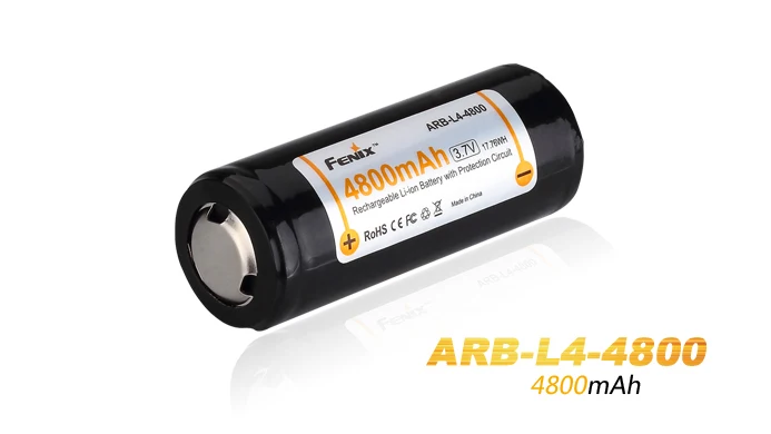 Fenix ARB-L4-4800 3 7 V 4800mAh литий-ионный аккумулятор с печатной платой | Лампы и освещение