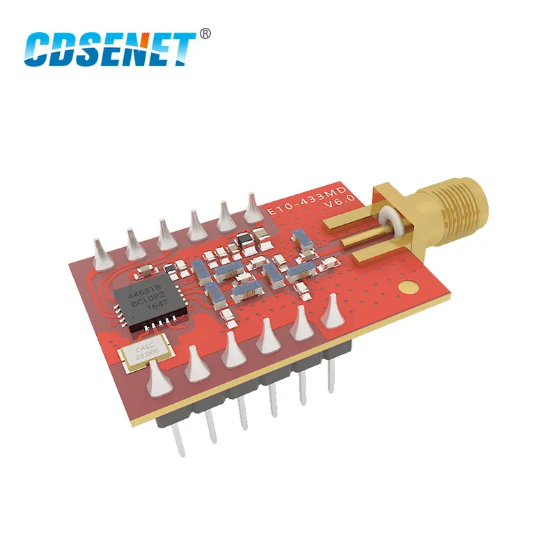 1 шт. 433 МГц SI4463 радиочастотный модуль E10 433MD SMA SPI iot беспроводной приемопередатчик