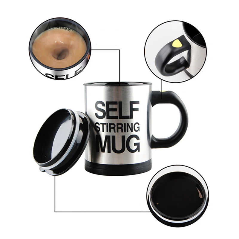 Автоматическая кружка мешалка|cup stainless|self stirring coffee cupself |