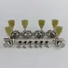 1 Set GUYKER 3R3L Vintage Deluxe Electric Guitar Machine Heads Tuners Nickel Tuning Pegs ► Photo 2/5