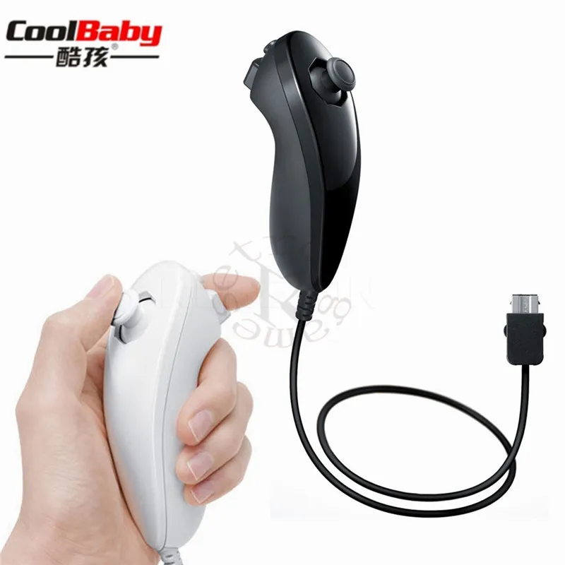 Пульт дистанционного управления Nunchuk Nunchuck игровой контроллер для nintendo wii