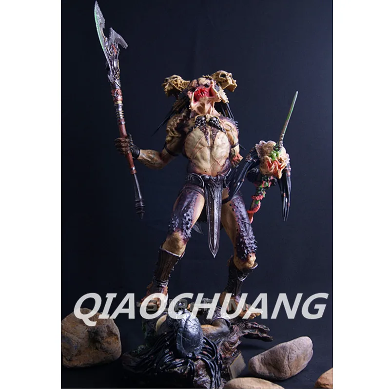 Aliens VS Predator Statue AVP Predator Bust 1:6 Takayuki Takeya Bull predator Sea Crab Full-Length Portrait Resin Model Toy W226