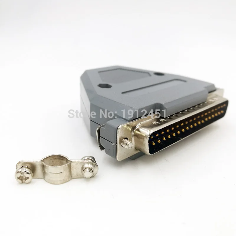 

DB37 Parallel Port data cable connector plug 2 row D type connector 37pin port socket adapter female&Male