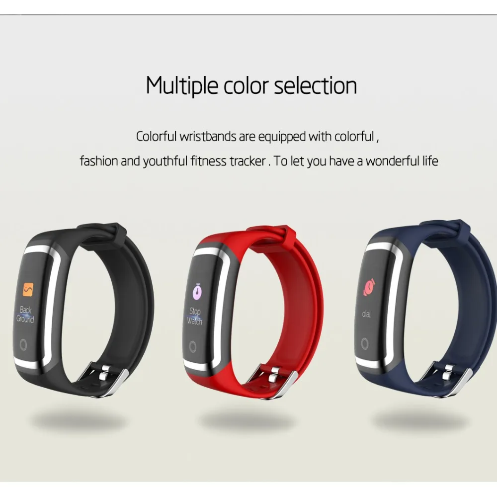 

M4 Fitness Tracker Waterproof IP67 Blood Pressure Smart Bracelet Bluetooth Calories Sport Wristband for iOS Android Gift