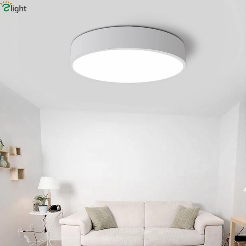 Modern Minimalism Matte Black White Cubar Design Led Ceiling