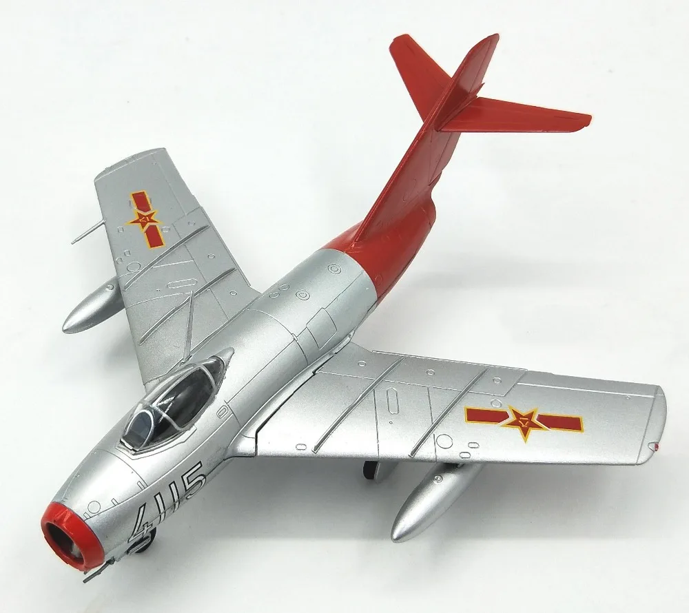 Труба 1:72 модель готовой продукции для ВВС Китая MIG 15 fighter red fox 37131| |