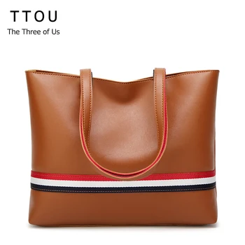 

TTOU Womens Bag Winter Tote Bags Fashion Handbags Large Tote Italian Leather Bags Bolsas Femininas Cheap Estilo Europeu E Bag