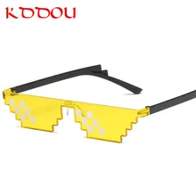 Новые очки thug life, 8 битов, пиксельные солнцезащитные очки, очки для женщин и мужчин, Винтажные Солнцезащитные очки UV400, забавные очки oculos de sol