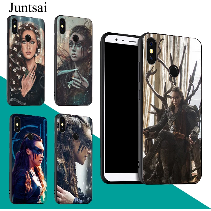 

Juntsai Commander Lexa The 100 Soft TPU Case For Xiaomi Redmi 5 Plus Note 5 5A 6A 6 7 S2 4X Mi F1 9 8 6 6X A2 Mix 2 Max3
