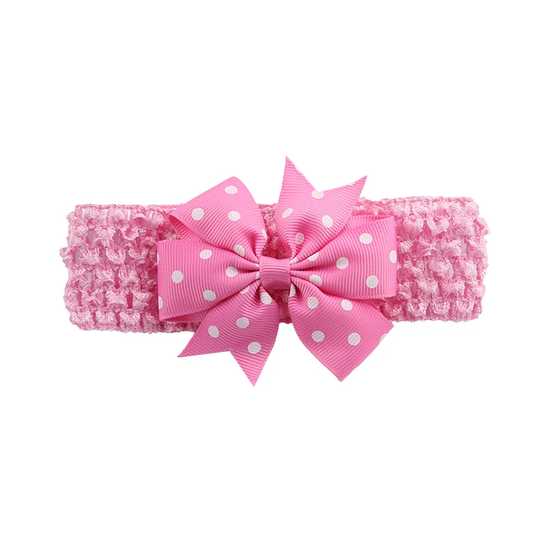 Kids Girls Lace Flower Hairband Elastic Headband hair accessories for girls Headwear (14)