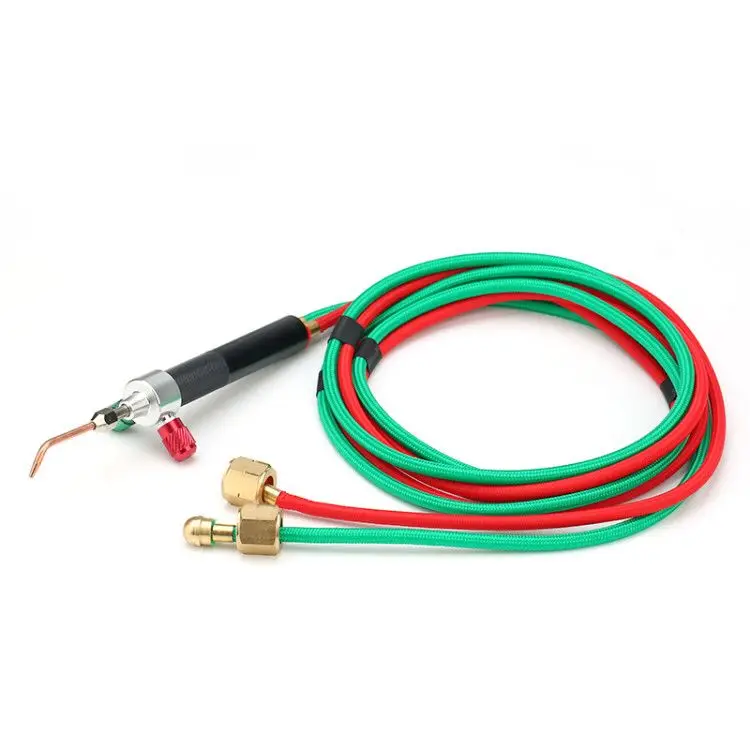 Beste Gratis verzending Solderen Snijbrander Mini Lastoorts Little Smith Gas Torch Sieraden Gereedschap 1 set met 5 Tips sieraden gereedschap