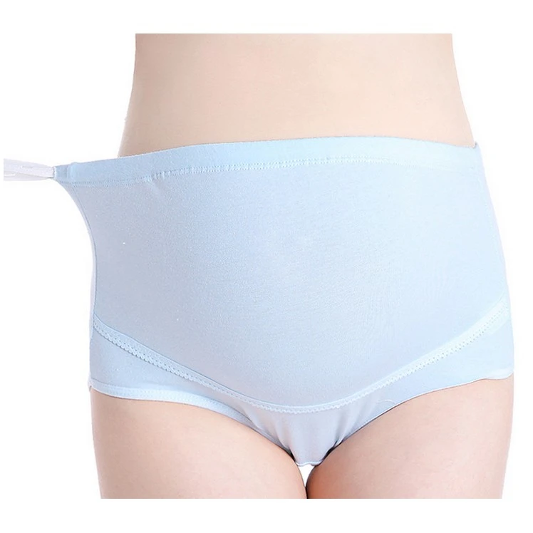 5 Pregnant Woman Maternity Adjustable High Waist Briefs Pregnancy High Waist Cotton Underwear Tummy Control Belly Support Panties