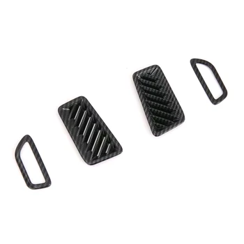 

Fit for Toyota RAV4 XA50 2019 2020 Car Styling ABS Interior Front AC Vent Outlet Sticker Cover Trim 4pcs Auto Accessory