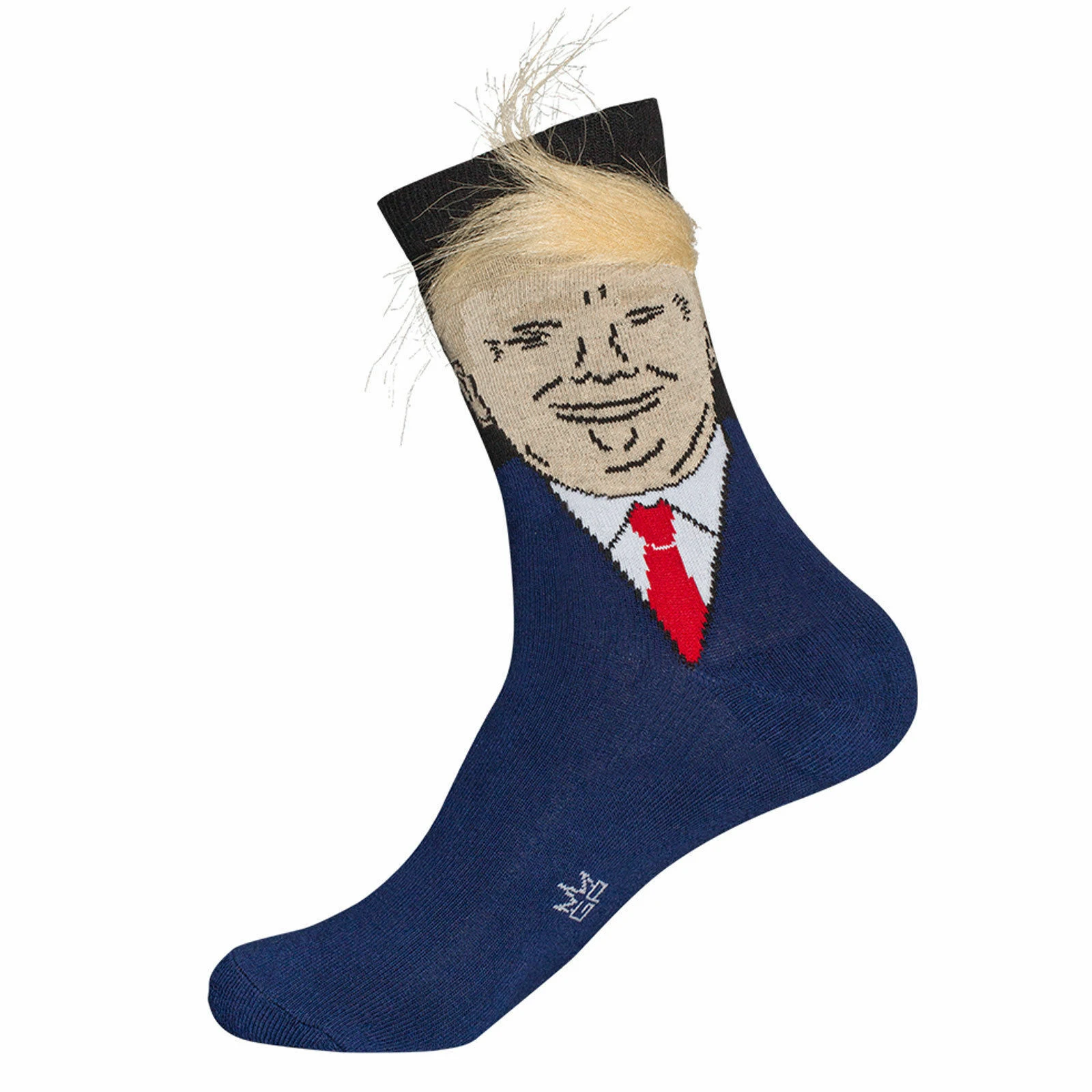 1 пара, президент Дональд Трамп, носки с 3D поддельными волосами, носки для женщин и мужчин, забавные подарки свободного размера