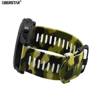 

Replacement Watch Bands Strap for Garmin Fenix 3 GPS/Fenix 3 HR GPS Sport Watch With Tools Strap Bracelet Camo Color