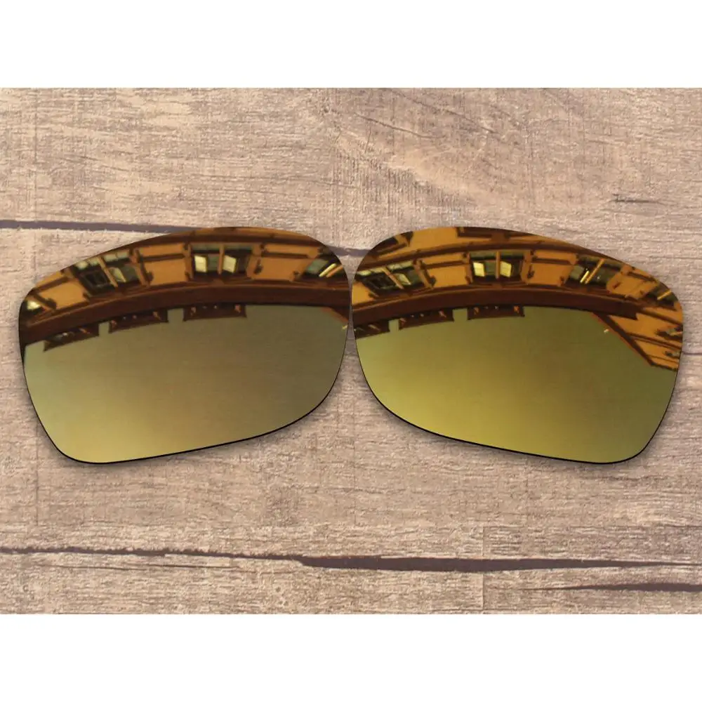 

Vonxyz Bronze Mirror Polarized Replacement Lenses for-Oakley TwoFace Frame