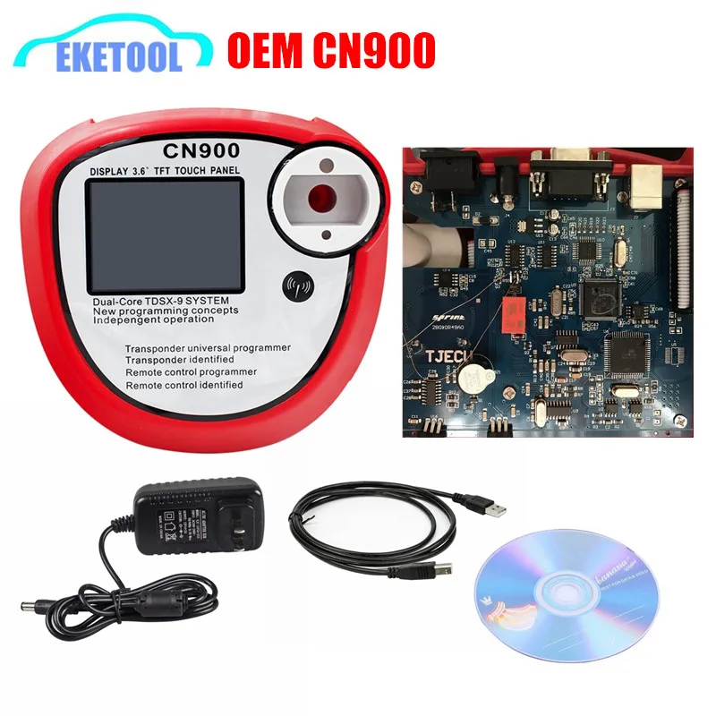 

CN900 OEM Device New Programming Key Maker Works Multi-Cars Remote Control CN 900 Copy 4C/4D Chips Auto Diagnostic Tool