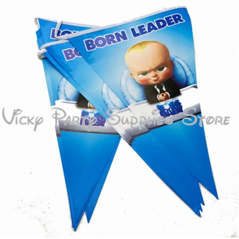 79 шт./лот Одноразовая чашка для вечеринки с надписью Boss Baby детский бумажный