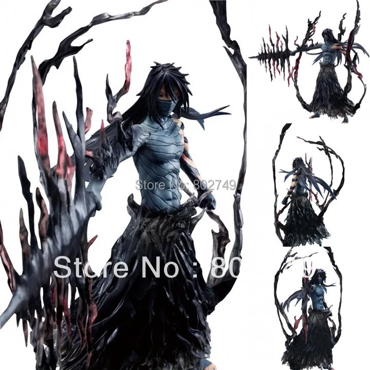 

Cool 7 Bleach Anime Kurosaki Ichigo Getsuga Tenshou PVC Action Figure Collection Model Toy