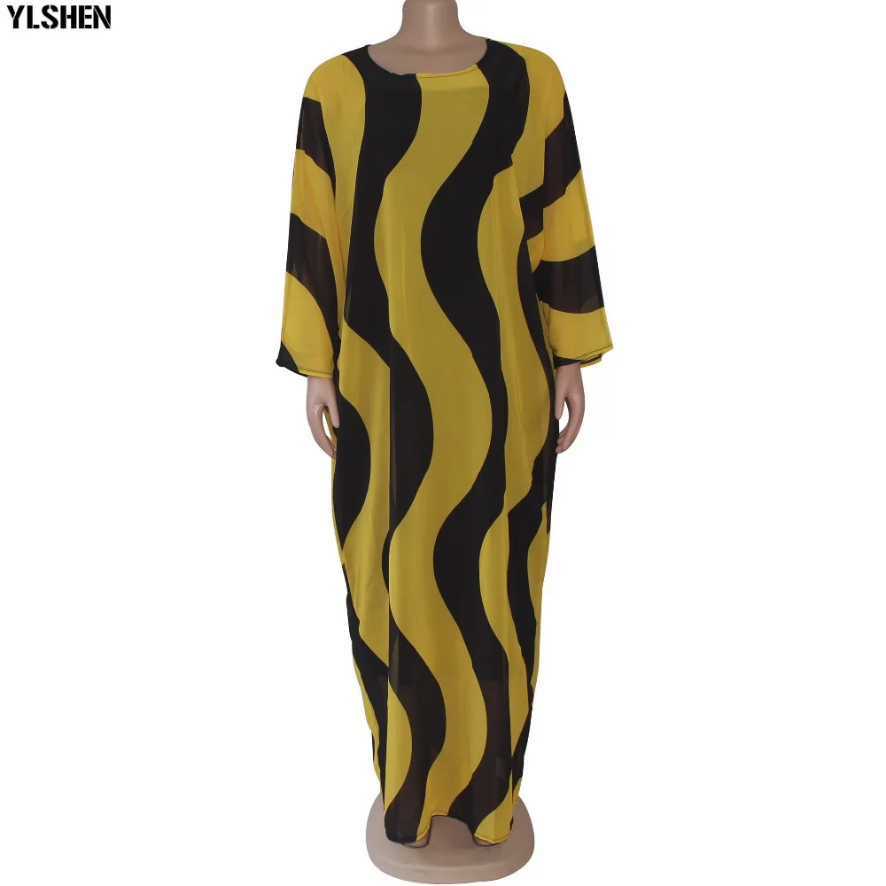Length 145cm Bust 130cm African Dresses For Women Africa Clothing Muslim Long Dress Length Fashion African Dress For Lady 02