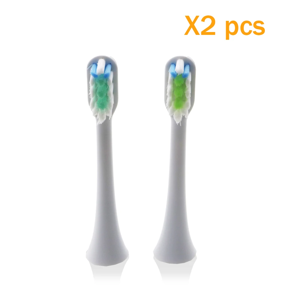2pcs Replacement Brush Heads for xiaomi High-density Brilliant Planting Electric Sonic Toothbrush 2018 | Бытовая техника
