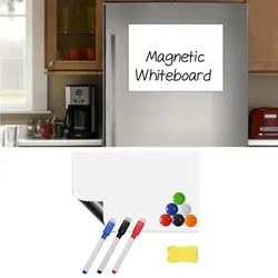 10 шт. A4 размеры Магнитная Доска сообщения доска набор с ручками ластик магниты для дома офисный Холодильник