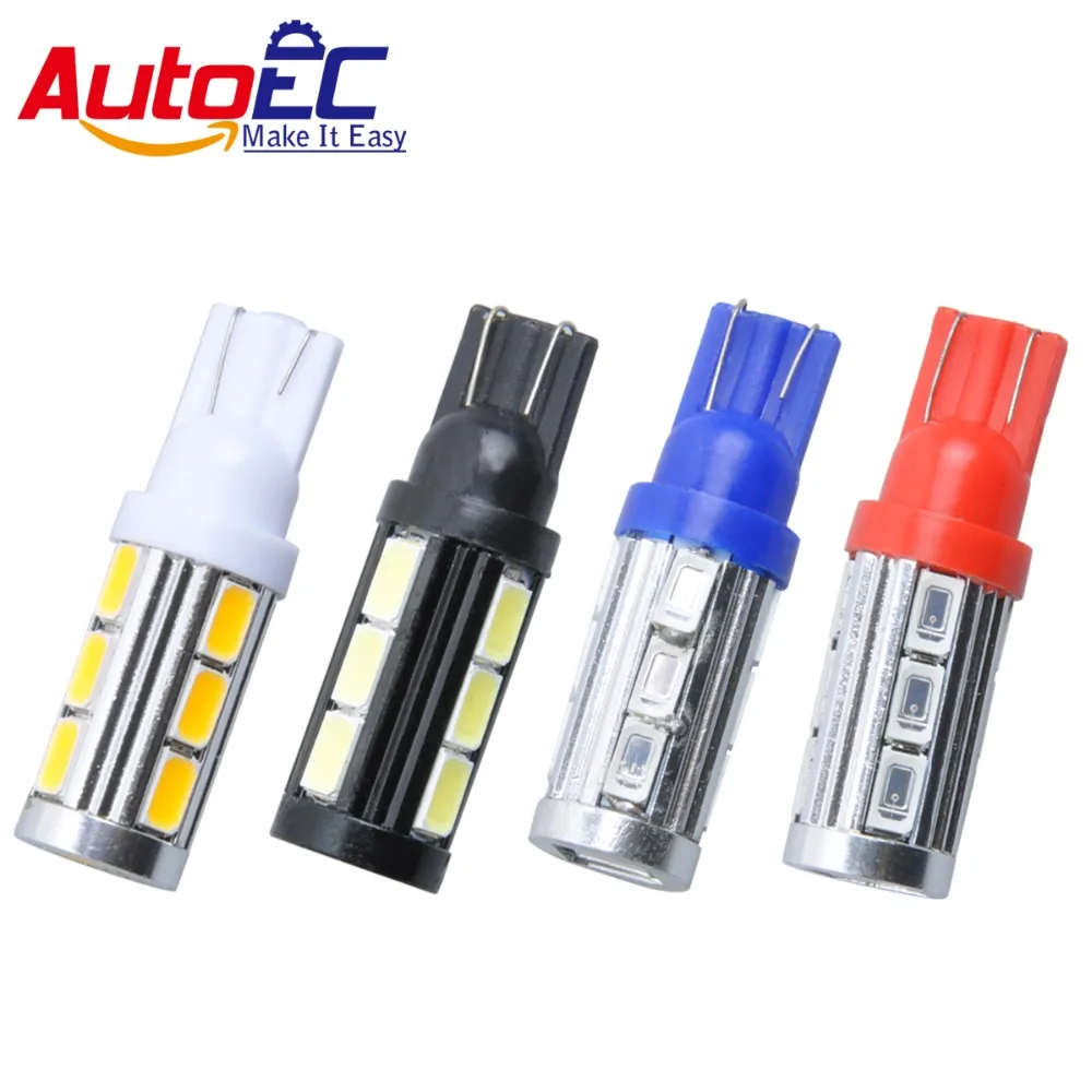 

AutoEC 10X T10 14 SMD 5630 LED w5w 194 168 5730 Clearance Lights rear turn signal Lights forCar LED Automobile Lamps #LB106