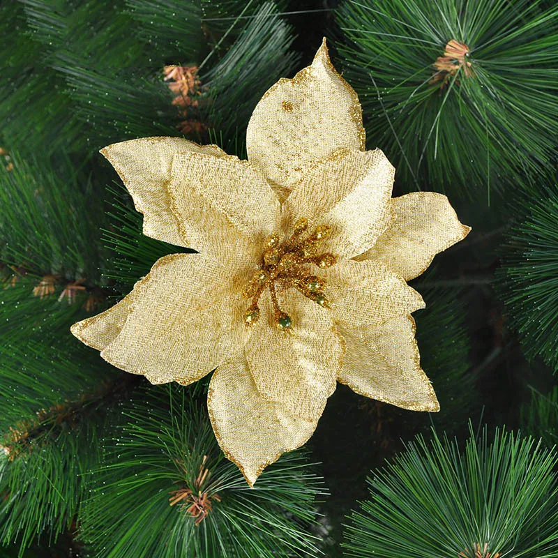 13CM-Artificial-Flower-Butterfly-Xmas-Ornament-Christmas-Tree-Decoration-Festival-Party-New-Year-Wedding-Decorations-Flowers-MR0127 (1)