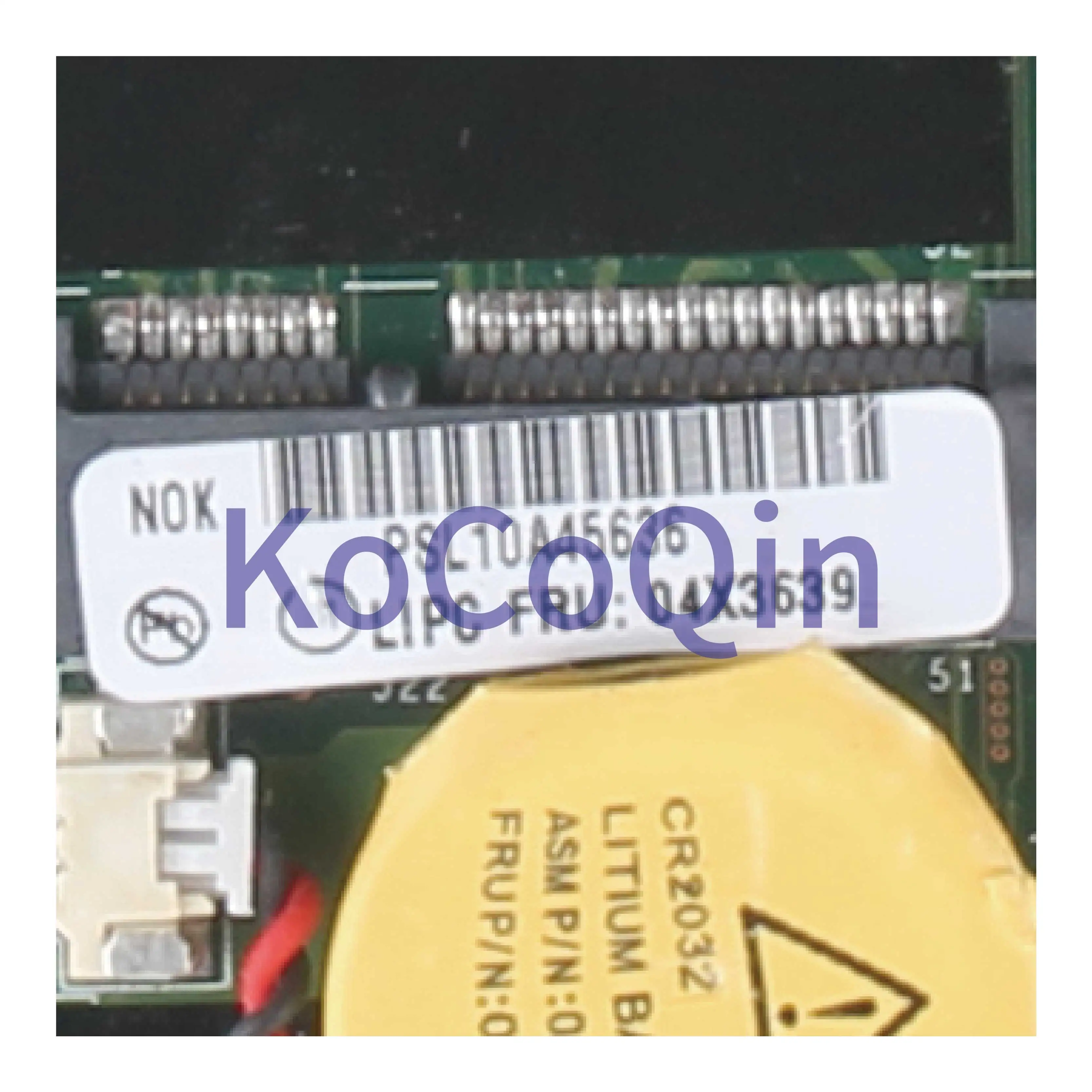 Kocoqin Motherboard Laptop para Lenovo Thinkpad T430 Mainboard Nzm4i7 04w6625 04x3639 Slj8a - Imagem 5