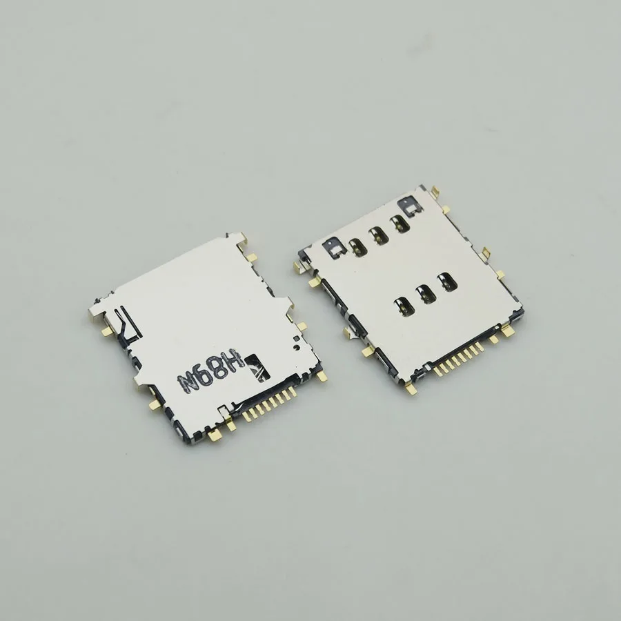 2 шт./лот разъем для считывания Sim карт samsung Tab 3 8 0 T310 T311 T210 T211 T315 T111 P5200 модуль гнезда