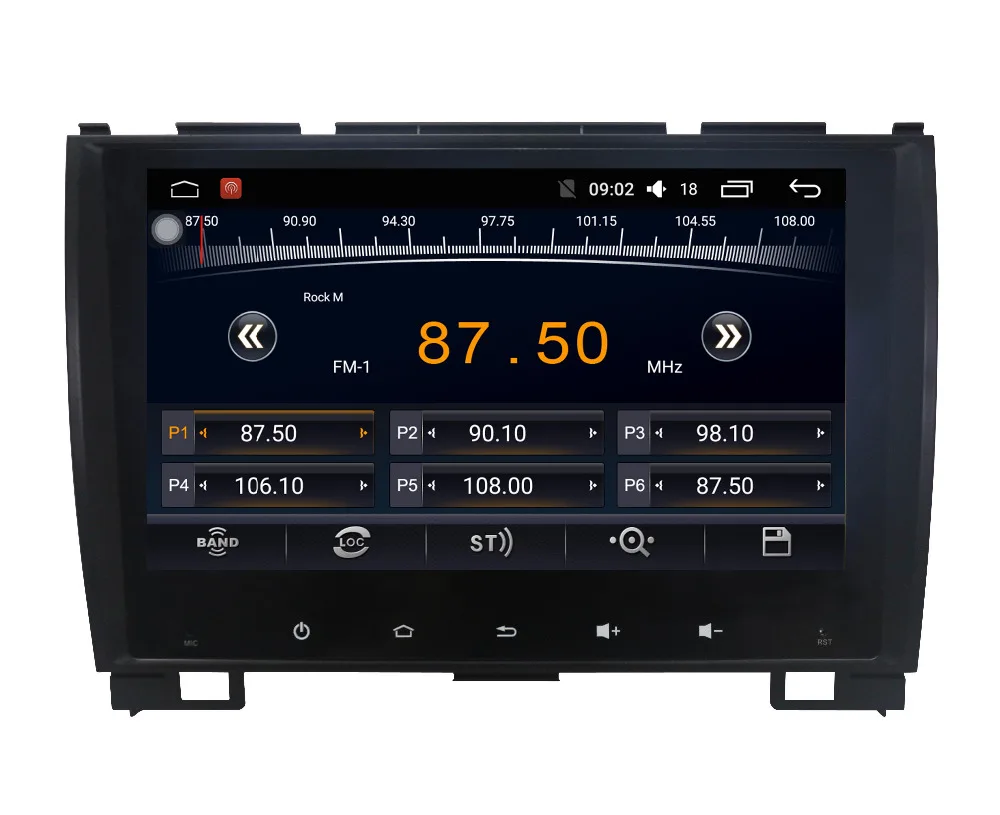 Perfect Quad Core 9 inch Android 8.1 Car GPS Navigation for Greatwall Hover H5 Car Radio Cassette Player Support Wifi DVR Mirror link 1