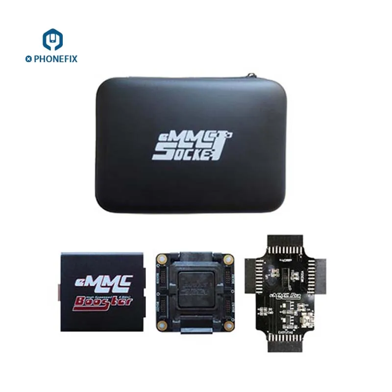 

PHONEFIX Original EMMC Booster Tool EMMC Socket Device Support EMMC BOX Easy Jtag Plus UFI Box AFT Box For Mobile Phone Repair