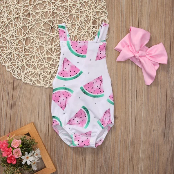 Боди и повязка на голову для девочек 0 24 месяцев|baby girls clothing|new arrival babybaby girl |