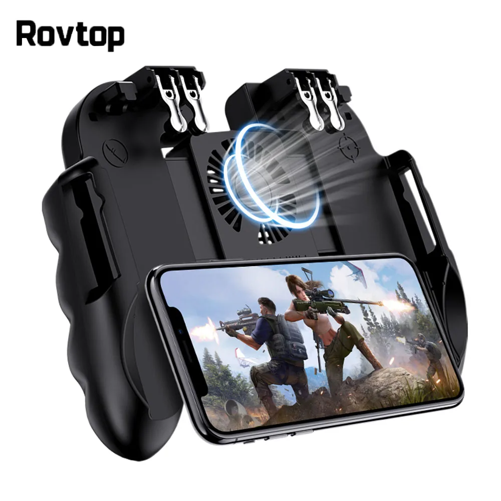 

Heat Dissipation Gamepad For PUBG Mobile Controller Game Console For Android IOS Joystick Handjoy Joypad Gamepad For iPhone
