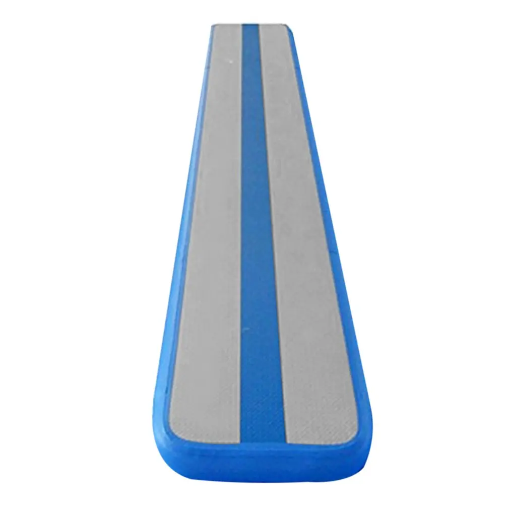 cheap Inflatable Taekwondo Cushion Training Mattress Air Floor Tumbling Gymnastics Cheerleading Mat Trick Pad With Electric Pump