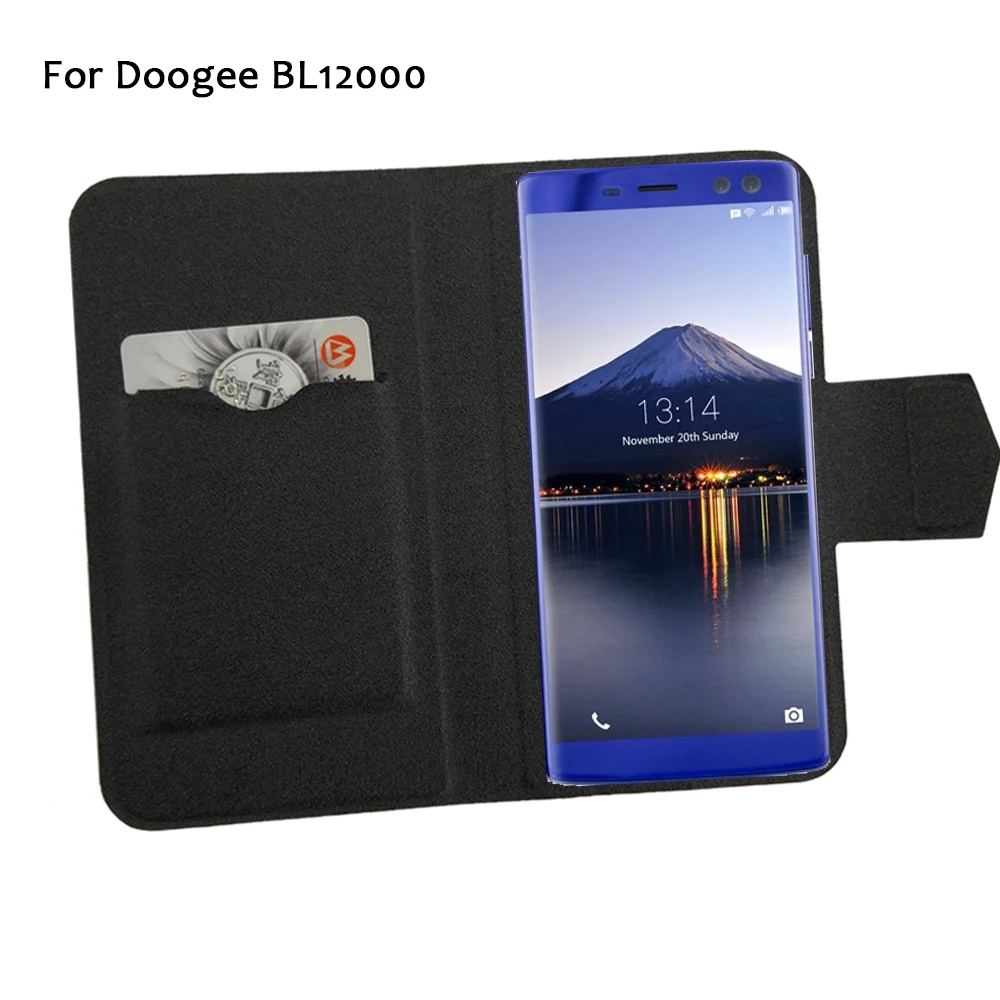 

5 Colors Hot! Doogee BL12000 Case Phone Leather Cover,Factory Direct Luxury Full Flip Stand Leather Phone Shell Cases