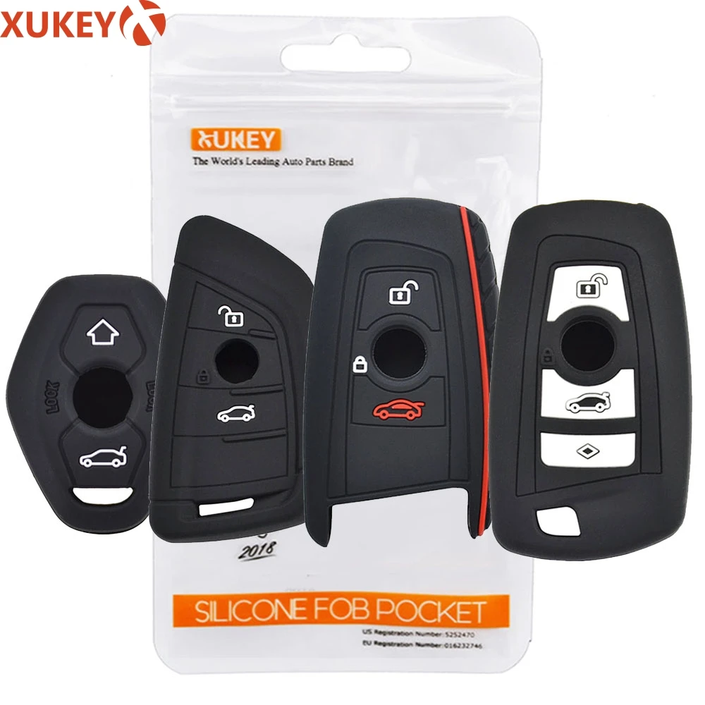 

Silicone Car Key Case For BMW X1 X3 X4 X5 X6 Z3 Z4 M3 M5 1 3 5 7 Series F10 F20 F30 E38 E39 E46 E83 Remote Fob Shell Cover