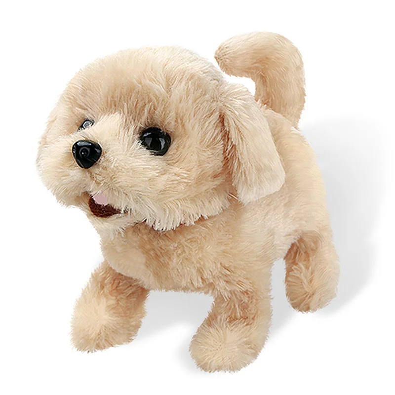 Robot Dog Electronic Pets Puppy Barking Stand Walking Interactive Dog Plush Cute Teddy Toys Kids Gifts Toy For Children 11