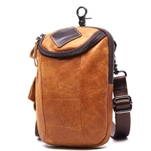 Лет популярная кожаная мужская сумка Повседневная нагрудная Сумка Многофункциональная Кожаная сумка через плечо сумка-мессенджер, pinepoxp