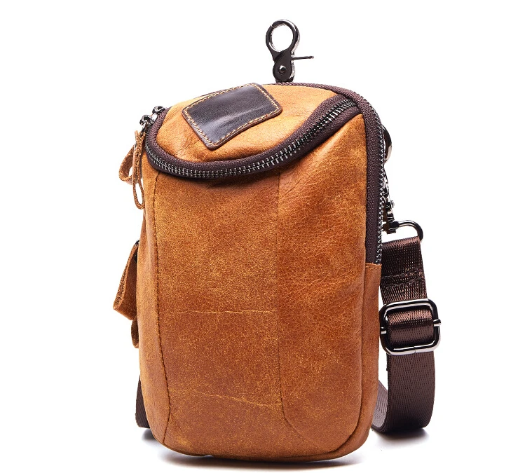 

2017 years hot leather men bag casual chest bag multi-functional leather shoulder bag Messenger bag,pinepoxp