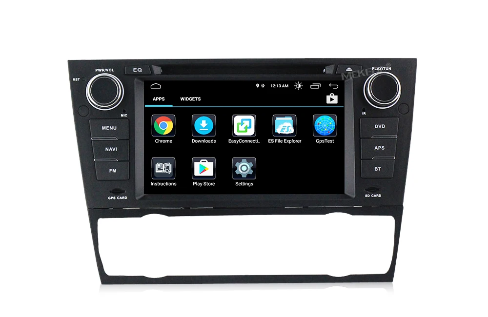 Cheap MEKEDE Quad Core 1024*600 Auto Car DVD Stereo for BMW E90 E91 E92 E93 Android 8.1 Wifi GPS Bluetooth Radio Navigation Canbus 11