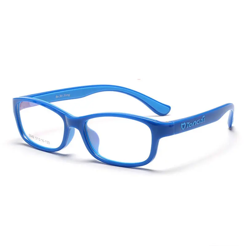 5042 детские оптические очки, оправа унисекс, Детские солнечные очки по рецепту, очки для защиты глаз, оправа, очки для глаз - Цвет оправы: Синий