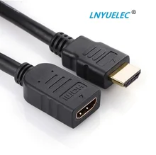 HDMI Extension Cable male to female 30CM/50CM/1M/2M/3M HDMI 4K 3D 1.4v HDMI Extended Cable for HD TV LCD Laptop PS3 Projector