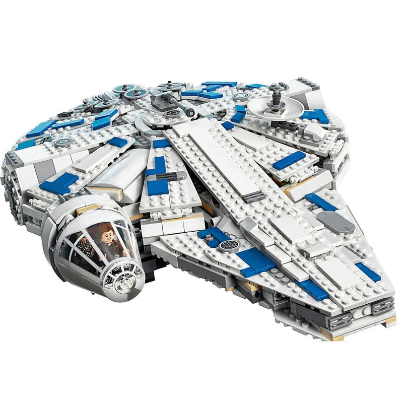 

SY1077 Star Wars Series Kessel Run Millennium Falcon Building Blocks 1584pcs Brick Toys Compatible With Legoings Star Wars 75212