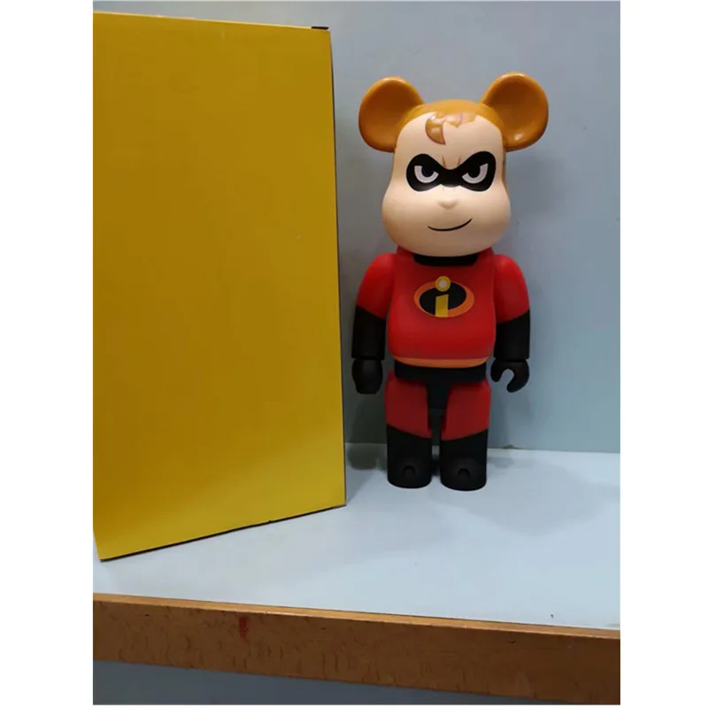 

11" B@RBRICK Gloomy BB 400% Superman Bearbrick Street Art BASIC ARTIST Vinyl Action Figure Toy 28CM BOX L337