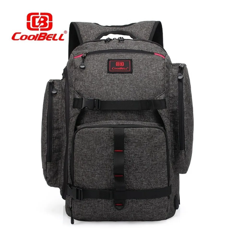 

COOLBELL Nylon Backpack Waterproof Backpack 17.3 inch USB Laptop Backpack Student Backpack Fashion Casual Rucksacks