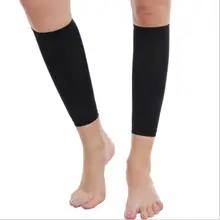 480D спортивные Фитнес носки с открытыми пальцами на худую ногу из сетчатого материала с цветочным украшением тонкие носки накладки на голень Йога выпрямляющие носки сжигать жир варикозное расширение вен сжатия