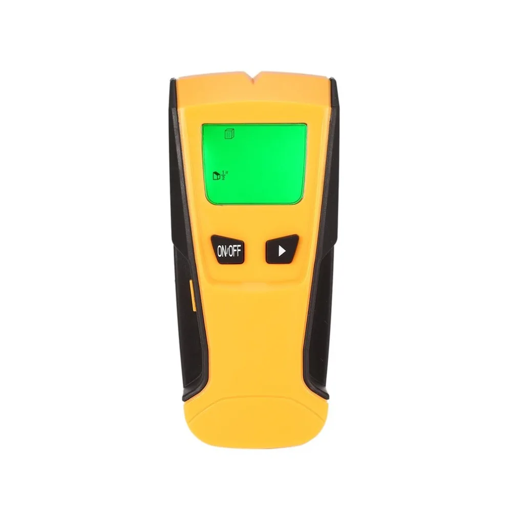 TH210 Professional Handheld Digital Lcd Display Wall Stud Center Scanner Wood Metal AC Live Wire Cable Warning Detector Finder