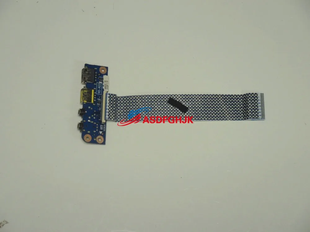 Оригинал для Lenovo IdeaPad Y410P аудиоразъем USB плата с кабелем диагностика