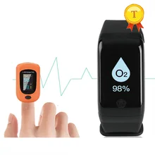 Горячая дистанционная камера расстояние Профессиональные Водонепроницаемые умные наручные часы браслет с кровяным давлением кислорода в крови